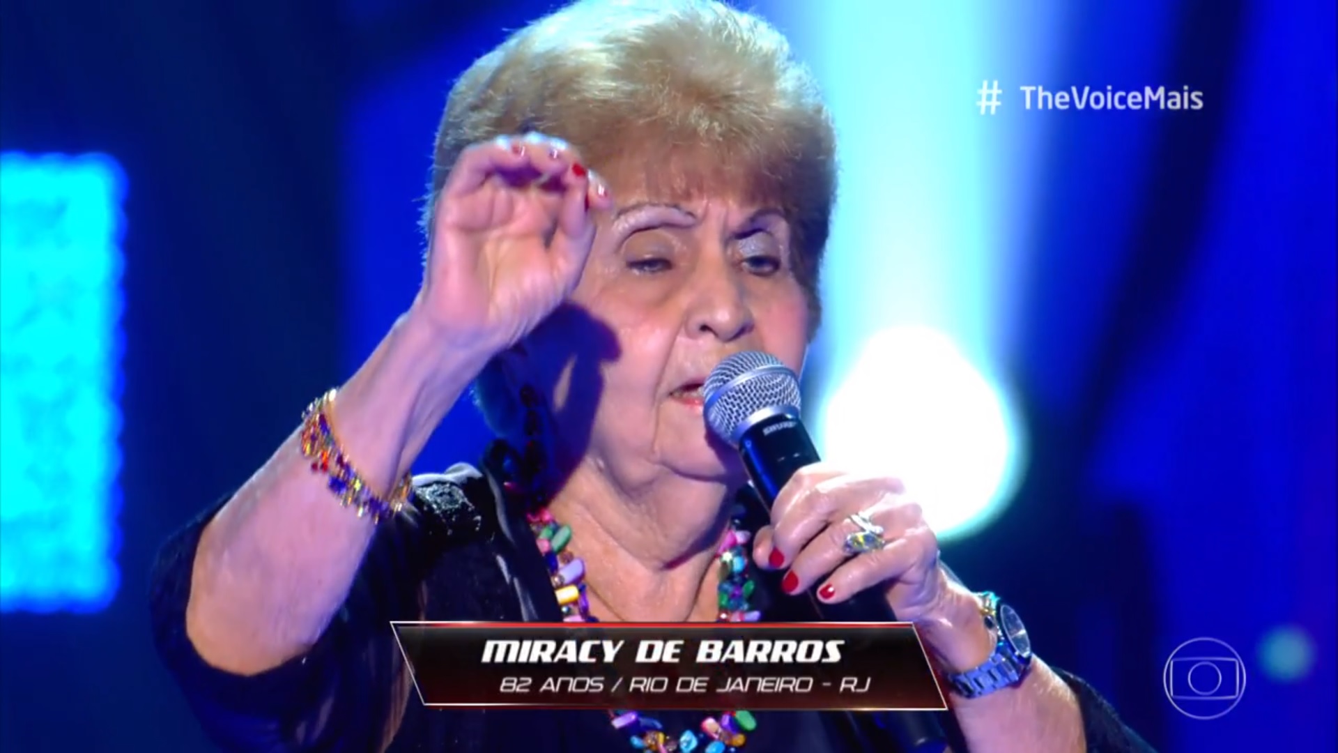 Miracy deu um show no palco do The Voice e todos os jurados aprovaram // Foto: Reprodução/TV Globo