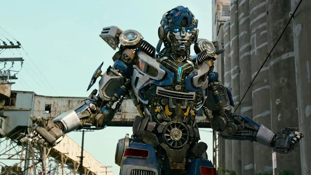 Cena de "Transformers", em cartaz no Ilha Plaza