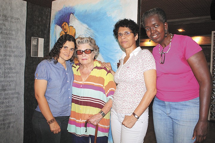 Rosa, Mari Brych, Fátima e Anny são algumas das pintoras da exposição