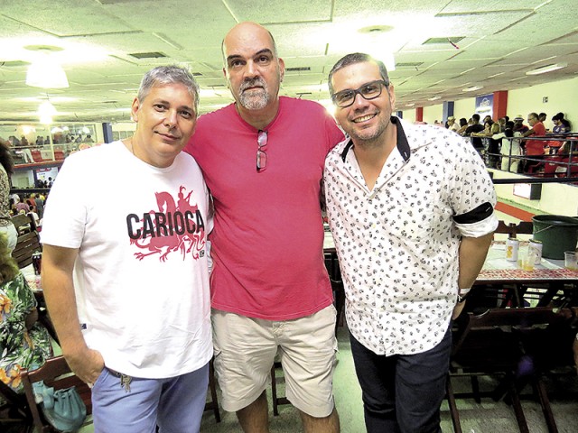 Paulo Menezes, Márcio André e Jack Vasconcelos